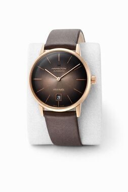 Hamilton American Classic Automatic Brown Dial Men's Watch H38465501